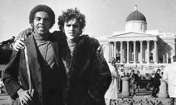 Gil and Caetano, Trafalgar Square, 1969.